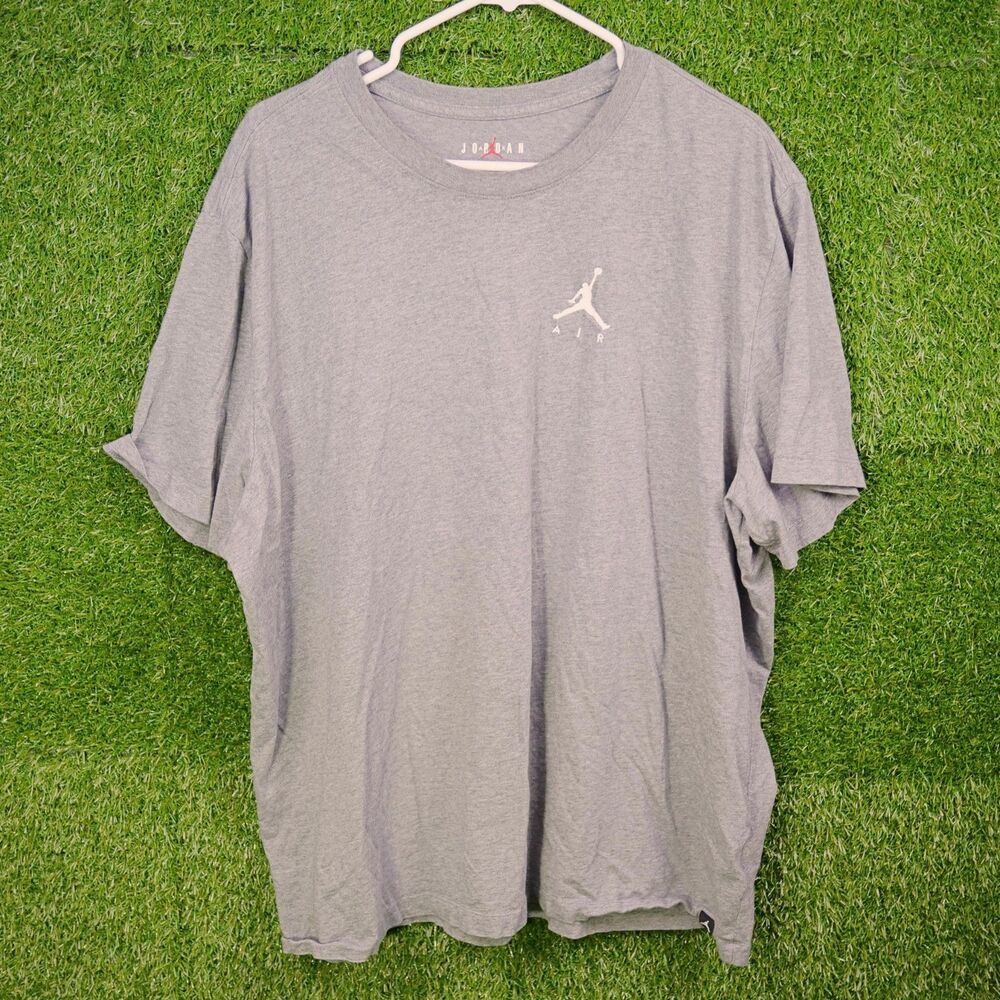 Jordan Gray Logo T-Shirt - Men's Size 3XL